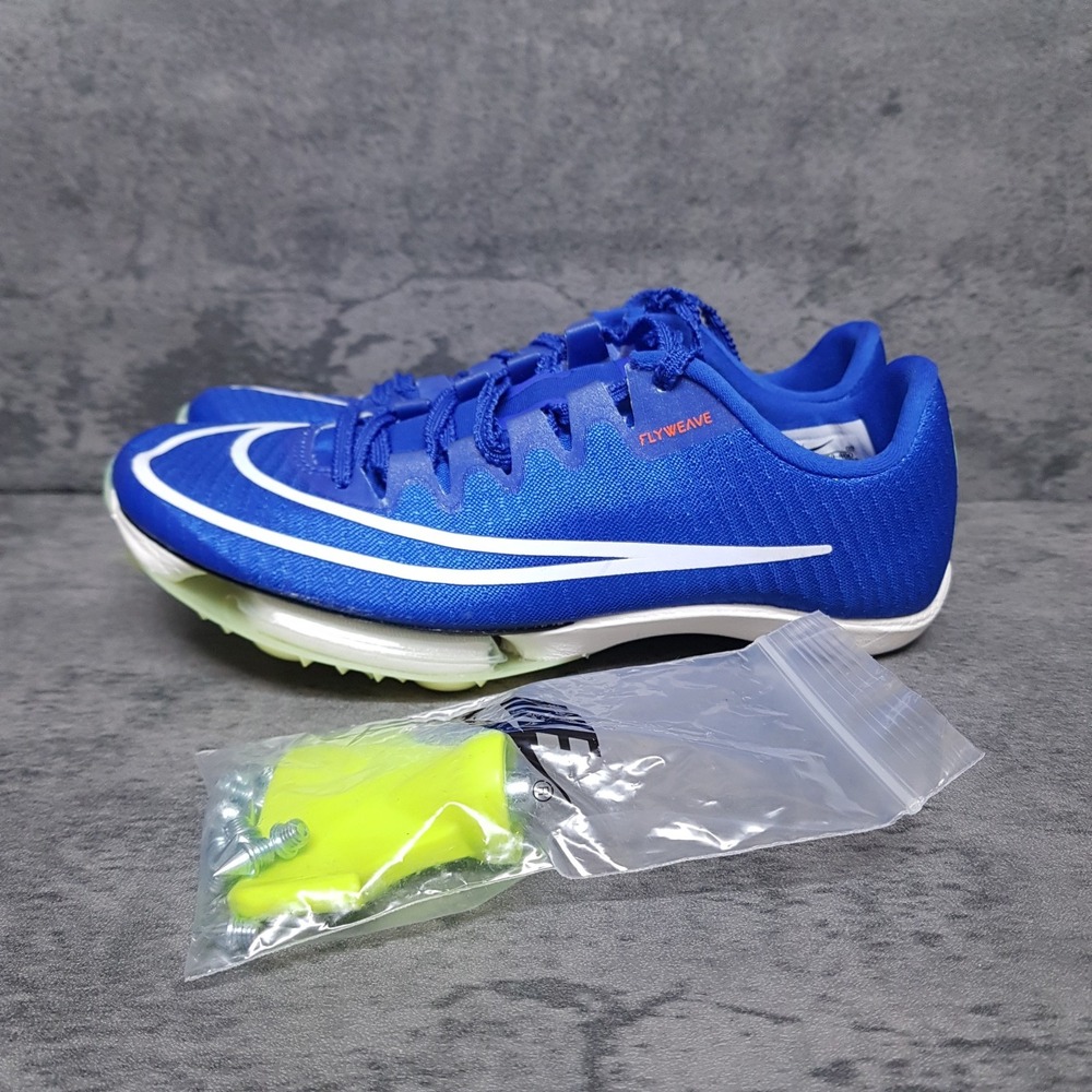 NIKE Air Zoom Maxfly Track Spikes Mens 4.5 Womens 6 Racer Blue‎ DH5359-400 Nby